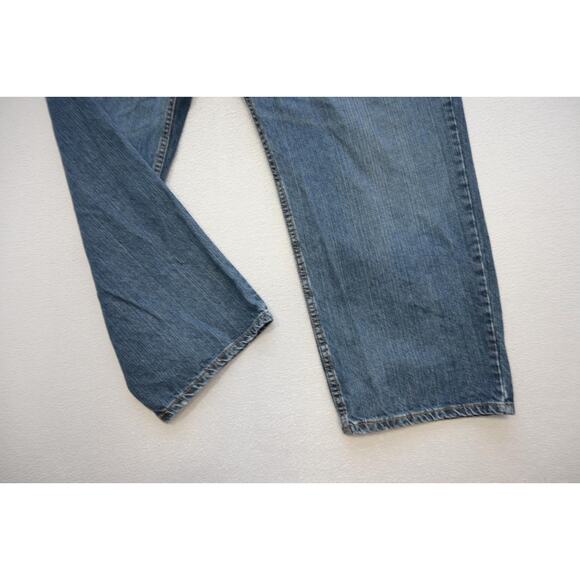 Levi's 559 Relaxed Straight Fit Rugged Blue Denim Jeans Mens Size 48 x 30 - Picture 4 of 7